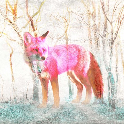 Framed Wilderness (detail) Print