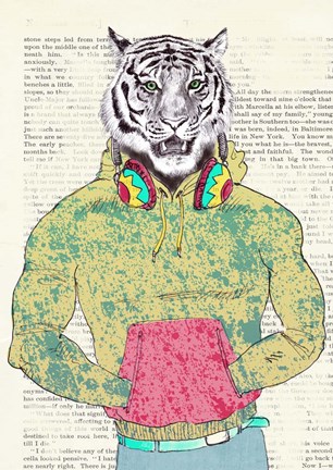 Framed Sporty Guy Print