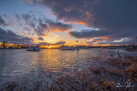 Framed Familiar Place Print