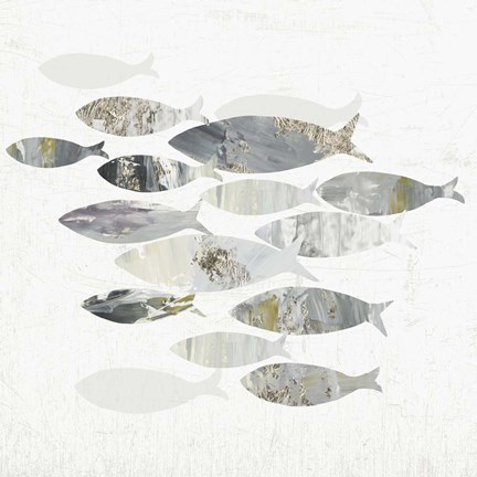 Framed Gone Fishing II Print