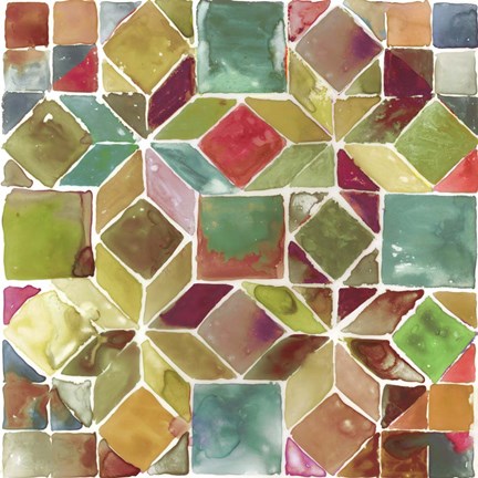 Framed Tessellation II Print
