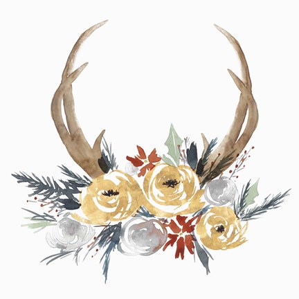 Framed Adorning I Print