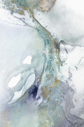 Framed Blotting II Print