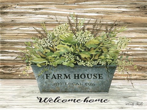 Framed Welcome Home Print