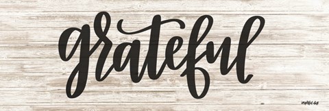 Framed Grateful Print