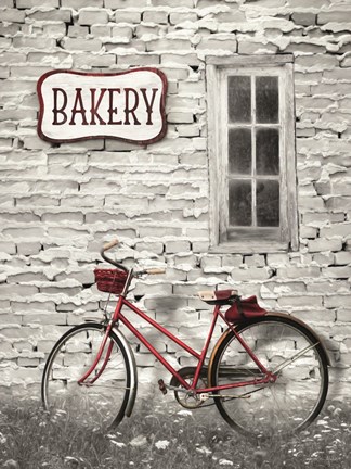 Framed Bakery Stop Print