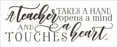 Framed Teacher Print