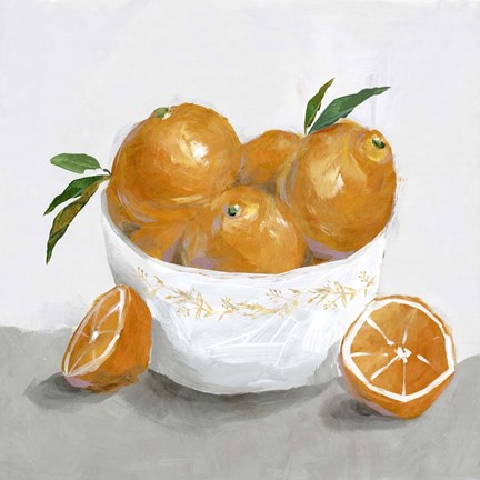Framed Oranges Print