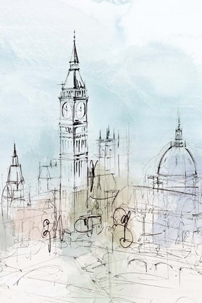 Framed New York City I Print