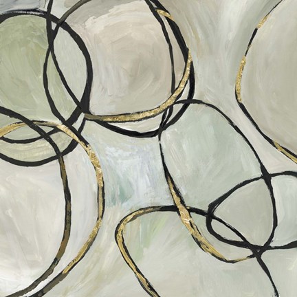 Framed Infinity Rings I Print