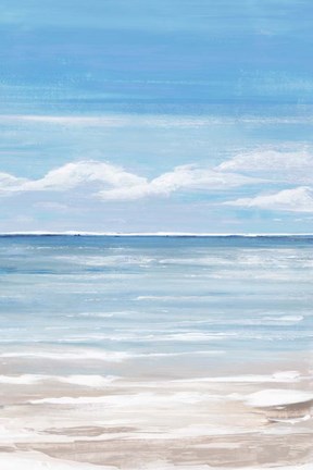Framed Sea Landscape I Print