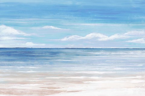 Framed Sea Landscape III Print