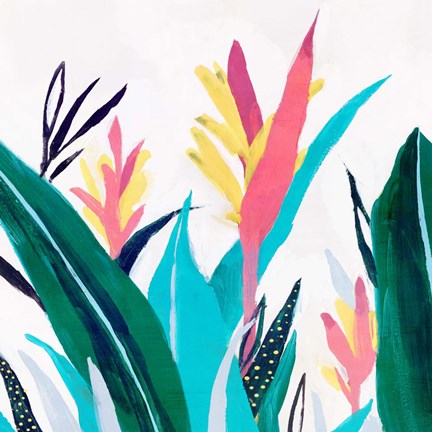 Framed Alpinia I Print