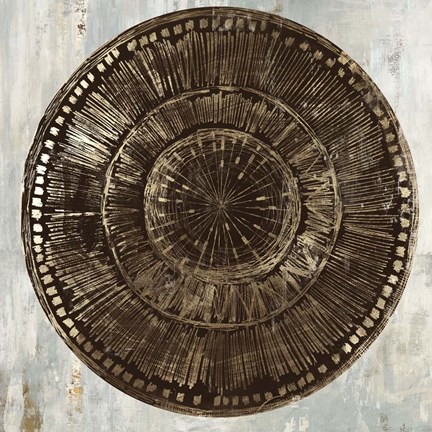 Framed Zulu Gold I Print