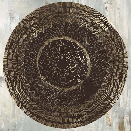 Framed Zulu Gold II Print