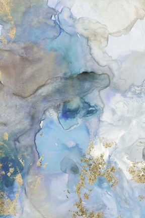 Framed Emerald Pool II Print