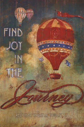 Framed Joy in the Journey Print