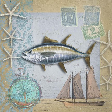 Framed Sealife 4 Print