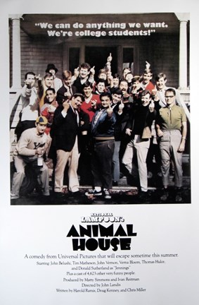 Framed Animal House Print