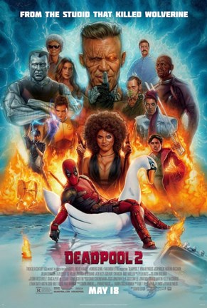 Framed Deadpool 2 Print