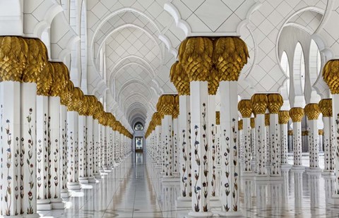 Framed Abu Dhabi 2 Print