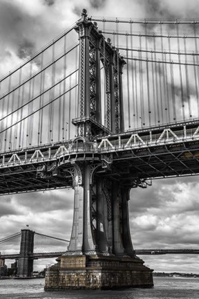 Framed Manhattan Bridge Print