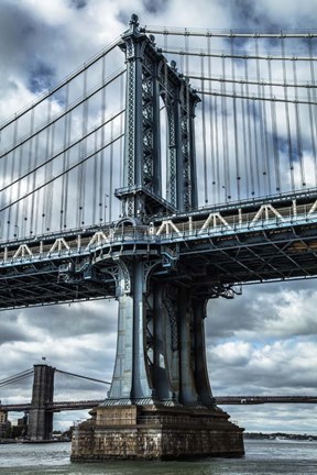 Framed Manhattan Bridge 2 Print