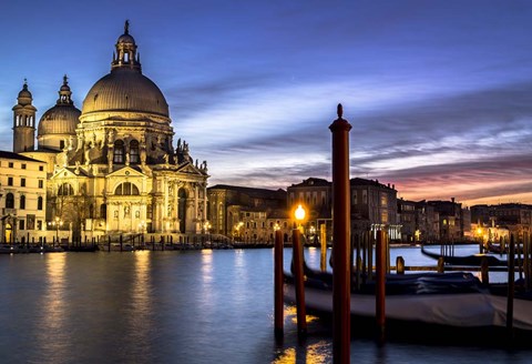 Framed Venice Santa Maria Print