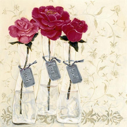 Framed Inspired Pink Print