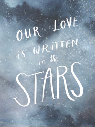 Framed Celestial Love IV Print