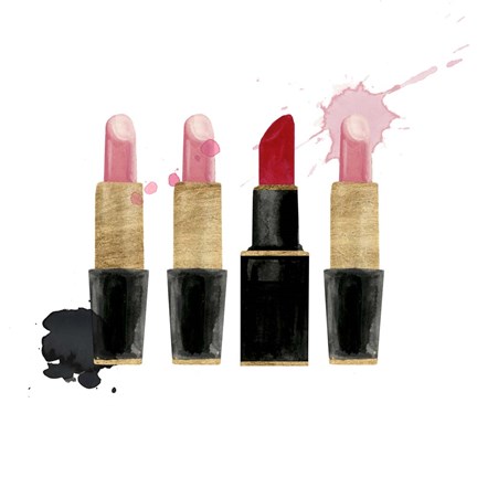 Framed Get Glam III Print