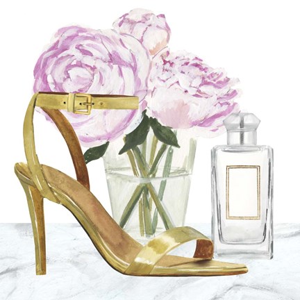 Framed Get Glam VII Print