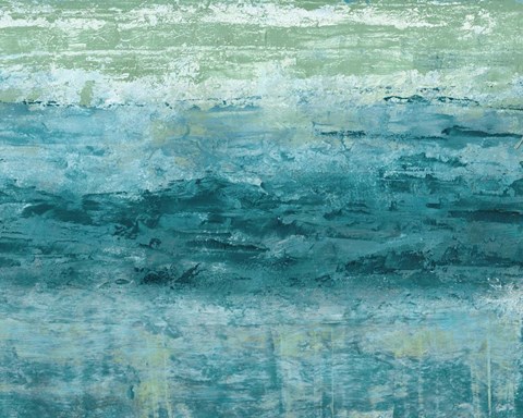 Framed Aegean Seas I Print