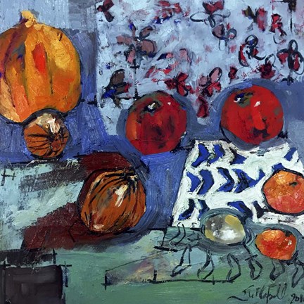 Framed Apple Composition Print