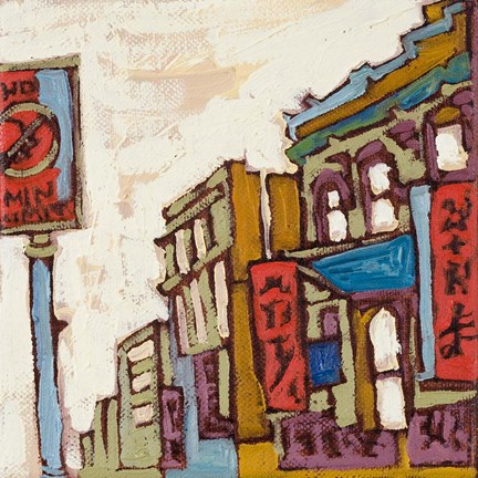 Framed Chinatown VII Print