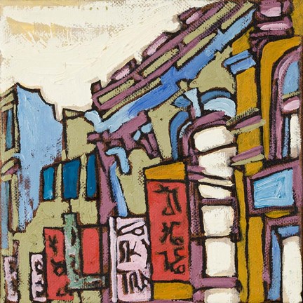 Framed Chinatown IX Print