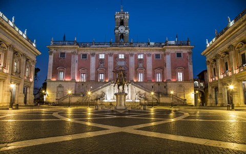 Framed Campidoglio Rome Print