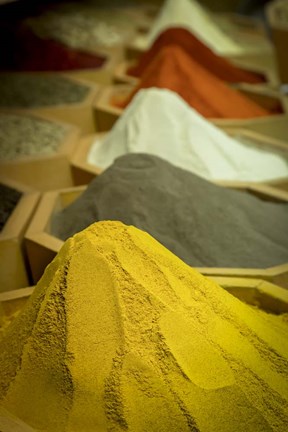 Framed Dubai Spice Market 2 Print