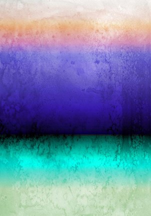 Framed Inspired by Rothko 72 Print