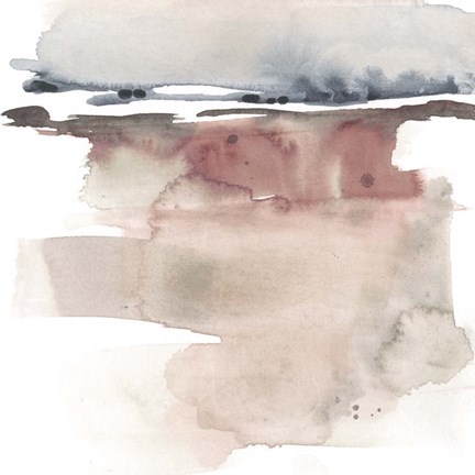 Framed Earth Horizon III Print