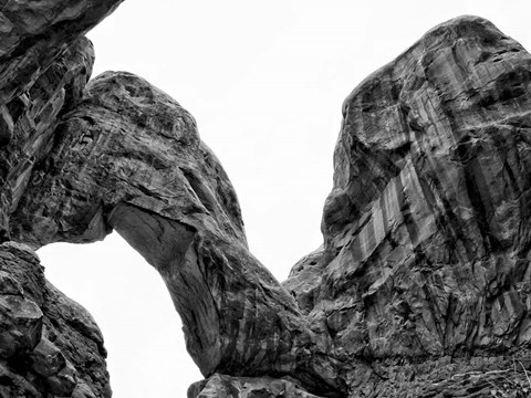 Framed Desert Arches III Print