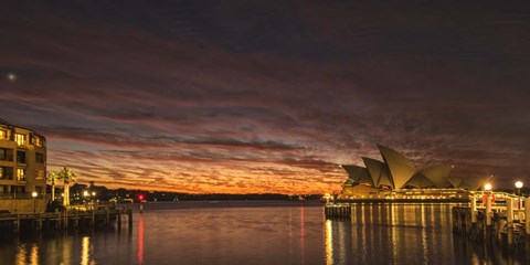 Framed Wake Up Sydney Print