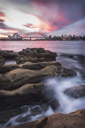 Framed From the Rocks Print