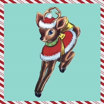 Framed 1955 Christmas III Print