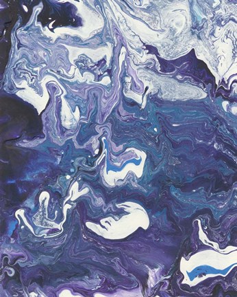 Framed Meandering Mulberry I Print