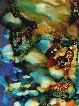 Framed Chromatic Haze II Print