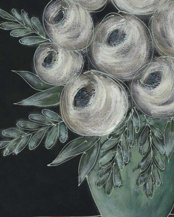 Framed Greenhouse Bouquet I Print