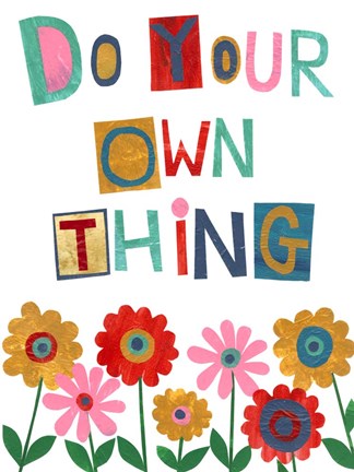 Framed Positive Power II Print