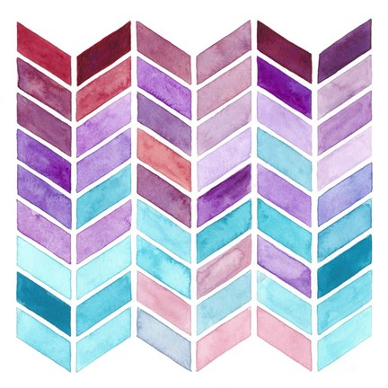 Framed Geometric Trance I Print