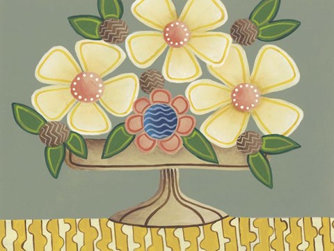 Framed Full of Fun Bouquet I Print